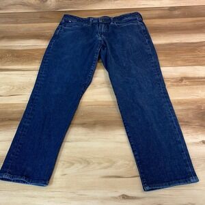 BONOBOS Athletic Fit Dark Wash Stretch Denim Jeans Men's 33x28